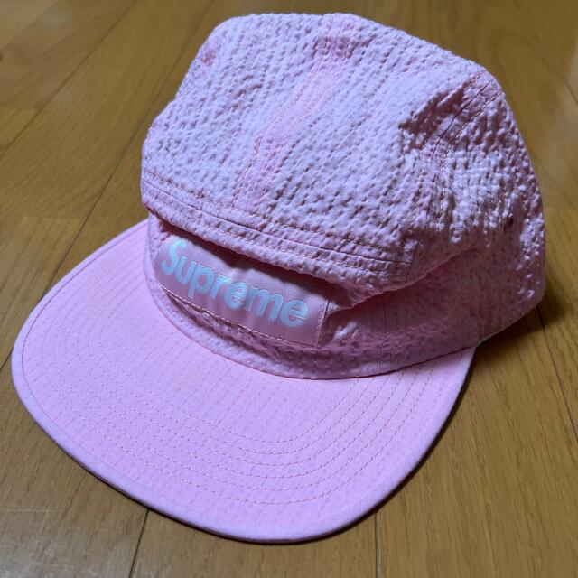 メンズTonal Seersucker Camp Cap