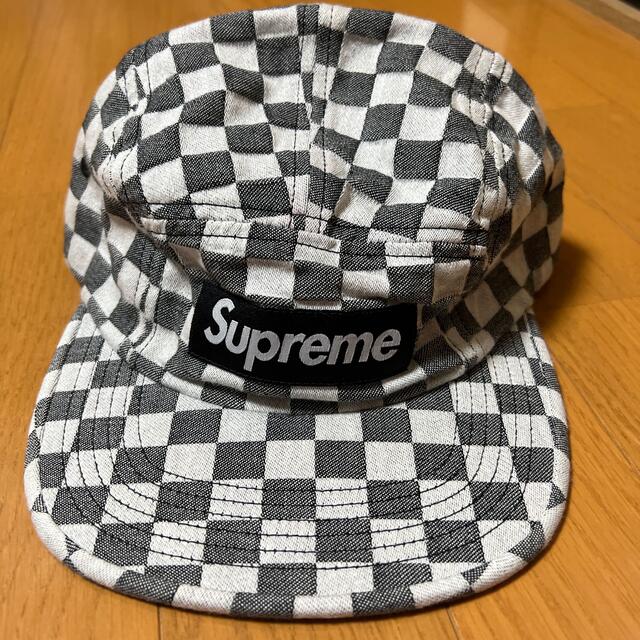 Checkerboard Camp Cap