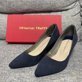 オリエンタルトラフィック(ORiental TRaffic)の未使用◉22.0cm スエードパンプス(ハイヒール/パンプス)