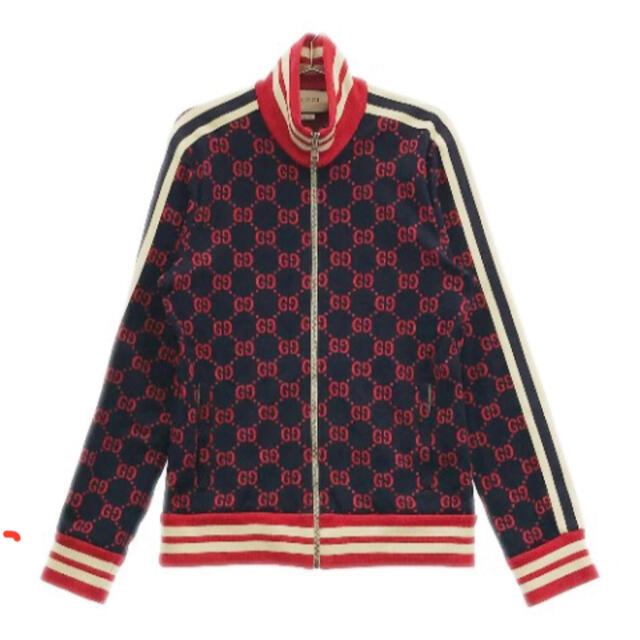 あす楽対応】 【お値下げ中】GUCCI - Gucci GGジャガード RED