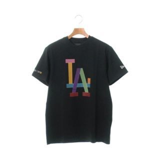 ニューエラー(NEW ERA)のNEW ERA ニューエラ Tシャツ・カットソー S 黒 【古着】【中古】(Tシャツ/カットソー(半袖/袖なし))