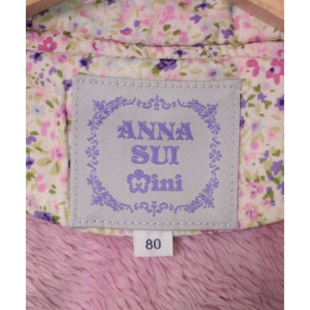 ANNA SUI mini(アナスイミニ)のANNA SUI mini アナスイミニ ブルゾン（その他） 80 ピンク 【古着】【中古】 キッズ/ベビー/マタニティのキッズ服女の子用(90cm~)(ジャケット/上着)の商品写真