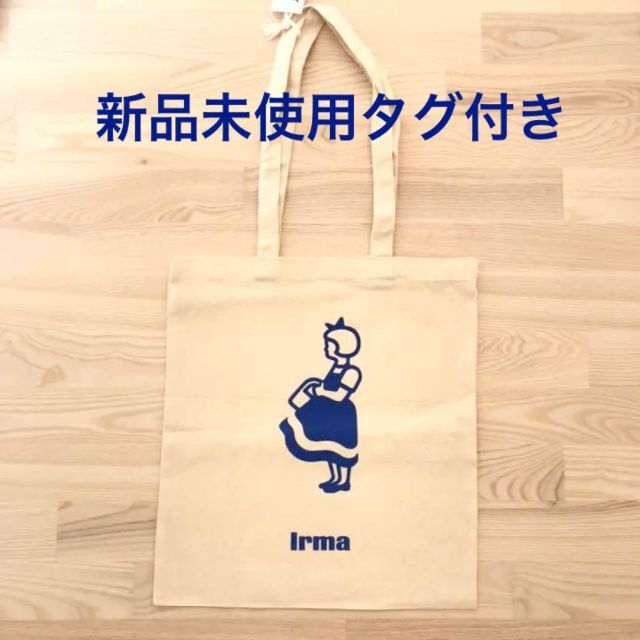 イヤマちゃん 新品 トートバック（ネイビーロゴ） レディースのバッグ(トートバッグ)の商品写真