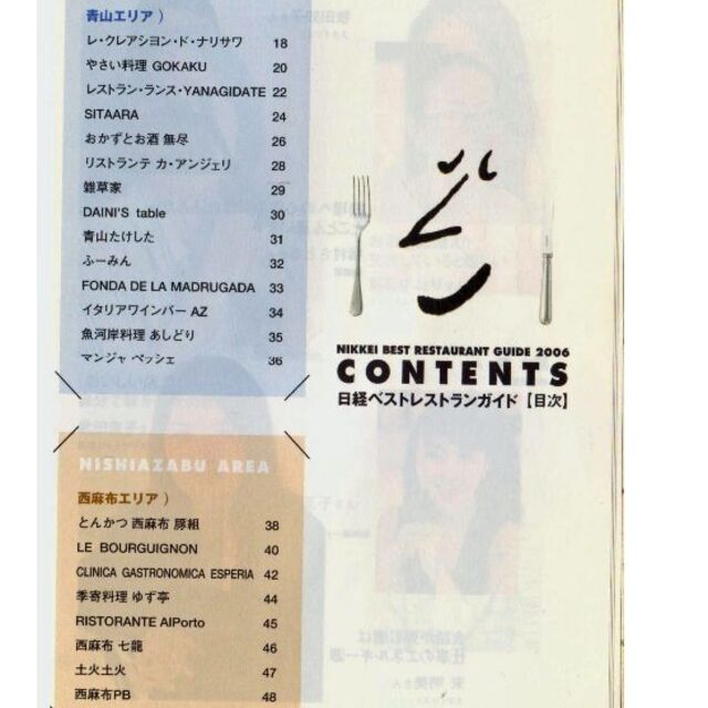 日経ベストレストランガイド エンタメ/ホビーの本(料理/グルメ)の商品写真