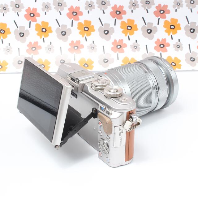 ❤翌朝発送❤️オリンパス E-PL8 望遠ズームキット ブラウン Wi-Fi機能