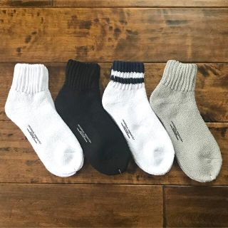 ワンエルディーケーセレクト(1LDK SELECT)の【新品】UNIVERSAL PRODUCTS SOCKS【4足】ソックス 靴下(ソックス)