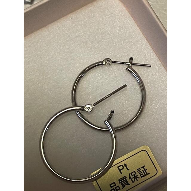 新品 フープピアス プラチナ | bombaytools.com