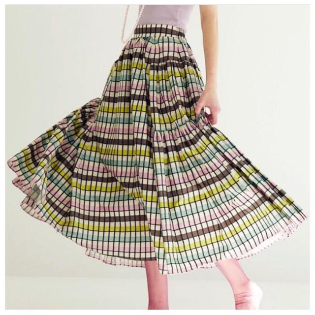 ☆ SHE Tokyo Michelle check スカート☆36-