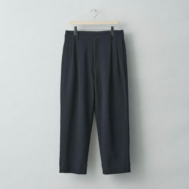 stein GRADATION PLEATS WIDE TROUSERS