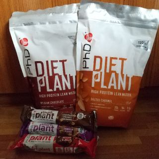 phD プロテイン diet plant 500gセット　バーなし(プロテイン)