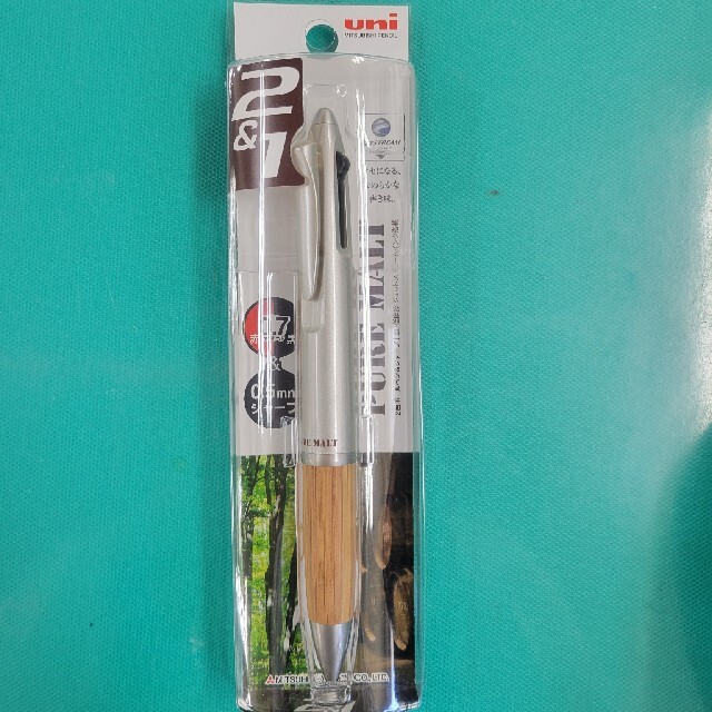 三菱鉛筆(ミツビシエンピツ)のUNI 2色ボールペン&シャープ インテリア/住まい/日用品の文房具(ペン/マーカー)の商品写真