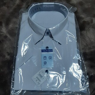 アオキ(AOKI)のAOKI　レミュー形態安定加工半袖ワイシャツ L(シャツ)