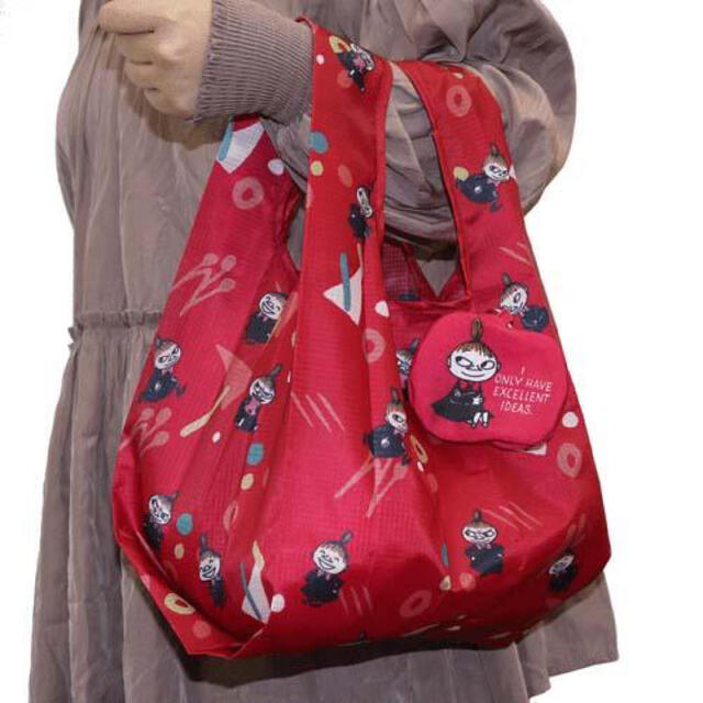 Little Me(リトルミー)のムーミン　リトルミィ　ミニエコバック レディースのバッグ(エコバッグ)の商品写真