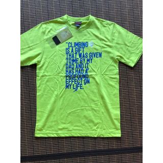 ザノースフェイス(THE NORTH FACE)の新品　マーモット　ドライクライム　Tシャツ　ライム　M(Tシャツ/カットソー(半袖/袖なし))