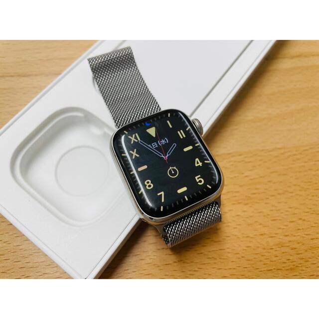 美品』Apple Watch series7 41mmステンレス - 腕時計(デジタル)