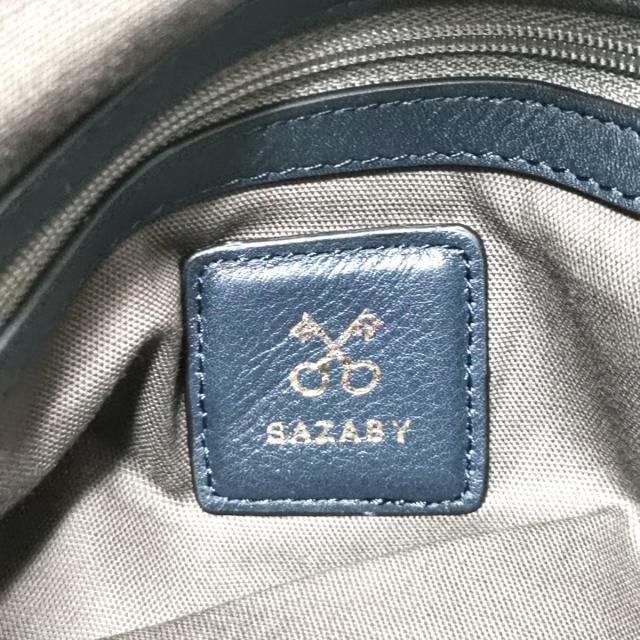 SAZABY(サザビー)のサザビー ハンドバッグ - ダークネイビー レディースのバッグ(ハンドバッグ)の商品写真