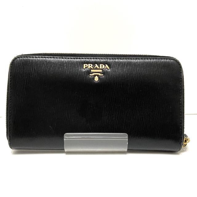 PRADA(プラダ)のPRADA(プラダ) 長財布 - 1ML348 黒 レザー レディースのファッション小物(財布)の商品写真