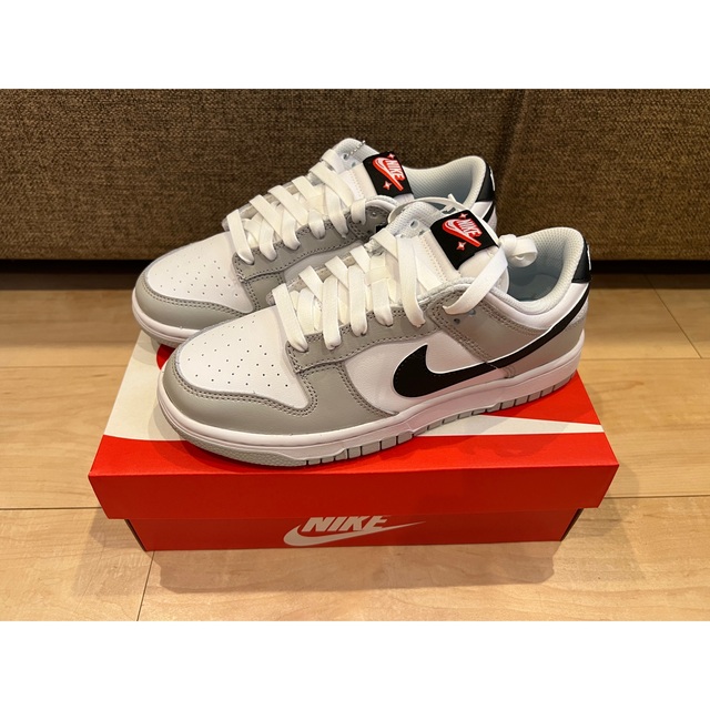 独特な NIKE - Nike Dunk Low SE Lottery Grey 24cm スニーカー