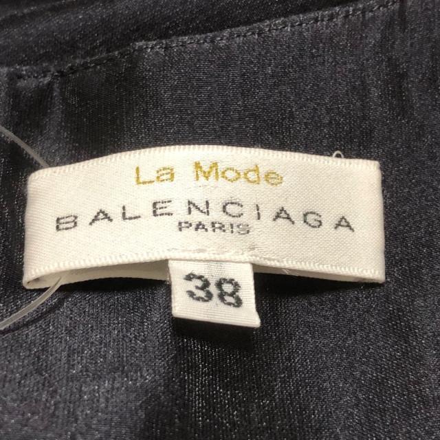 Balenciaga - バレンシアガ ワンピース サイズ38 M - 黒の通販 by ブランディア｜バレンシアガならラクマ