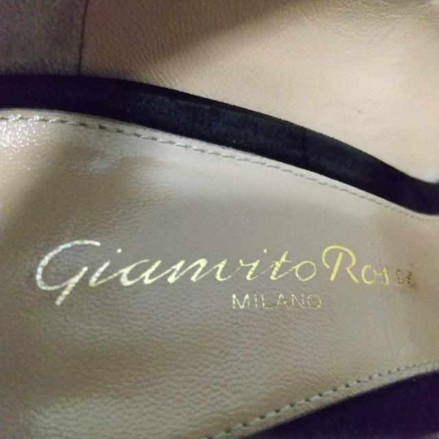 パートナー Gianvito 36 - 黒の通販 by ブランディア｜ジャンヴィットロッシならラクマ Rossi - ジャンヴィト・ロッシ