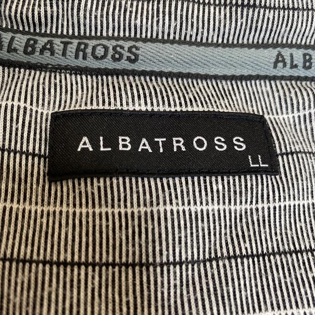 ALBATROS(アルバトロス)の★古着★ALBATROSS アルバトロス　ポロシャツ　長袖　部屋着　LL メンズのトップス(ポロシャツ)の商品写真