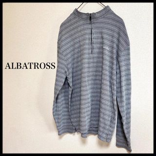 アルバトロス(ALBATROS)の★古着★ALBATROSS アルバトロス　ポロシャツ　長袖　部屋着　LL(ポロシャツ)