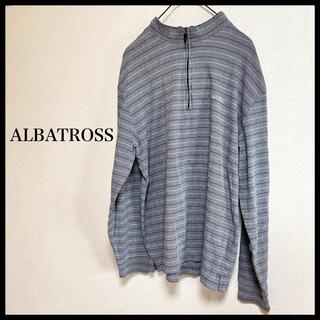 アルバトロス(ALBATROS)の★古着★ALBATROSS アルバトロス　ポロシャツ　長袖　部屋着　LL(ポロシャツ)