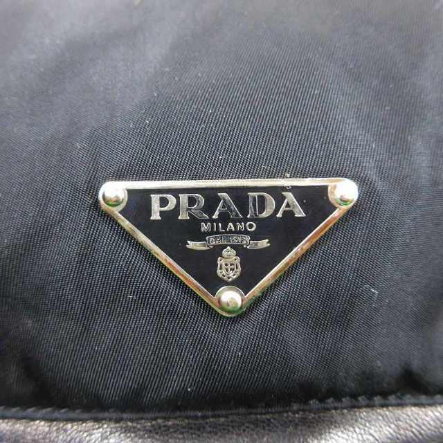PRADA(プラダ)のプラダ PRADA 三角プレート ロゴ ショルダーバッグ 鞄 斜め掛け ナイロン レディースのバッグ(ショルダーバッグ)の商品写真