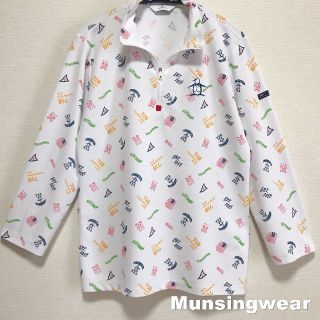 マンシングウェア(Munsingwear)の【Munsingwear】マンシングウェア 刺繍ペンギン ハーフジップ シャツ(シャツ/ブラウス(長袖/七分))