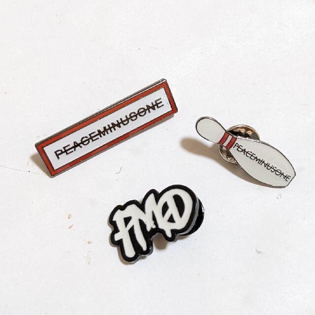 PEACEMINUSONE - ☮️G-DRAGON PEACEMINUS ピンバッジ ③セット PEACEMINUSONE - ☮️G-DRAGON PEACEMINUS ピンバッジ ③セット