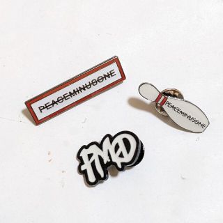 PEACEMINUSONE - ☮️G-DRAGON PEACEMINUS ピンバッジ ③セット PEACEMINUSONE - ☮️G-DRAGON PEACEMINUS ピンバッジ ③セット