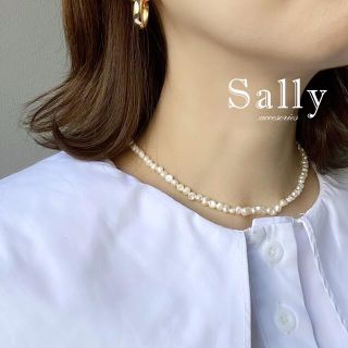 フレイアイディー(FRAY I.D)のsale【ゴールド】シンプルなバロックパール　ネックレス(ネックレス)