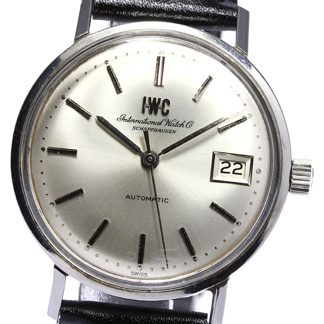 IWC SCHAFFHAUSEN】IWC オールドインター Cal.8541 デイト 818A 自動 IWC SCHAFFHAUSEN】IWC オールドインター Cal.8541 デイト 818A 自動