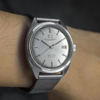 IWC - (464) 稼働美品 IWC ヨットクラブ 自動巻き 1967年製 日差３秒の ...