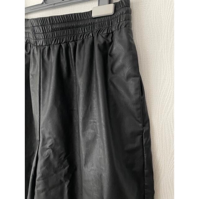 【新品】MM6 MaisonMargiela フェイクレザー ハーフパンツ XS