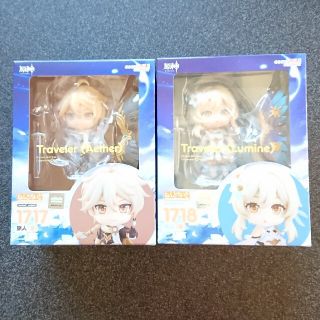 グッドスマイルカンパニー(GOOD SMILE COMPANY)のねんどろいど 原神 旅人 空、蛍 セット(アニメ/ゲーム)