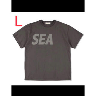 ウィンダンシー(WIND AND SEA)のWIND AND SEA T-SHIRT Black D Gray Lサイズ(Tシャツ/カットソー(半袖/袖なし))