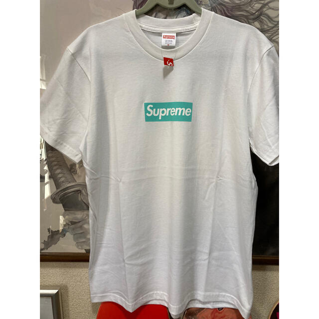 supreme Tiffany BOXLOGO Tee Tシャツ M 新品メンズ