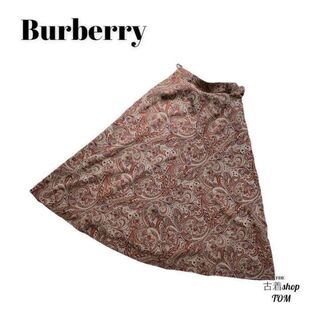 バーバリー(BURBERRY)のBurberry　スカート　総柄　レディース(ロングスカート)