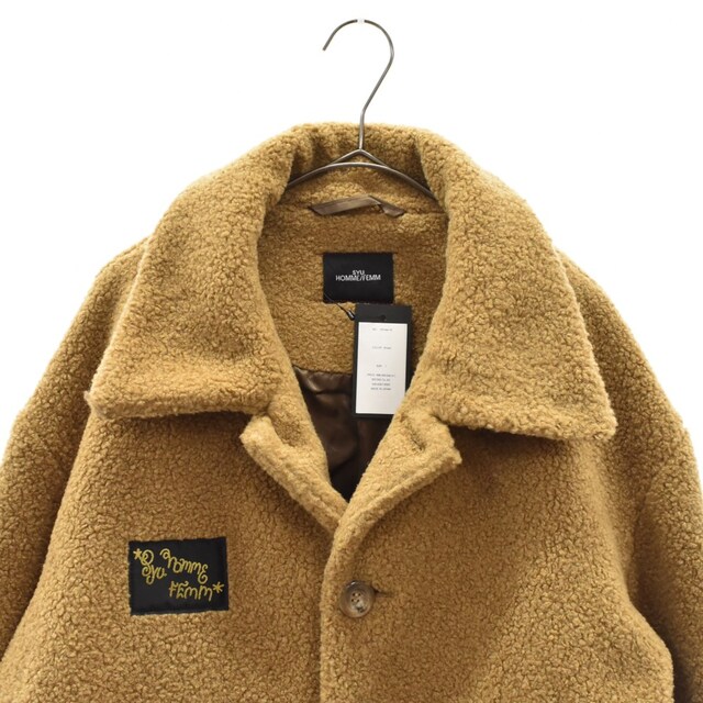 2022年最新春物 SYU.HOMME/FEMM シュウ オム フェム 21AW POODLE COAT