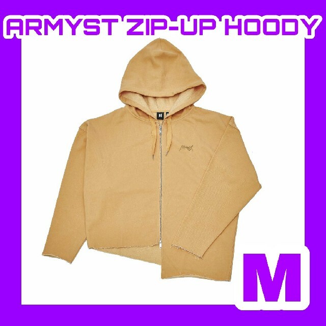 BTS ジョングク ARMYST ZIP-UP HOODY  パーカー グク 黄