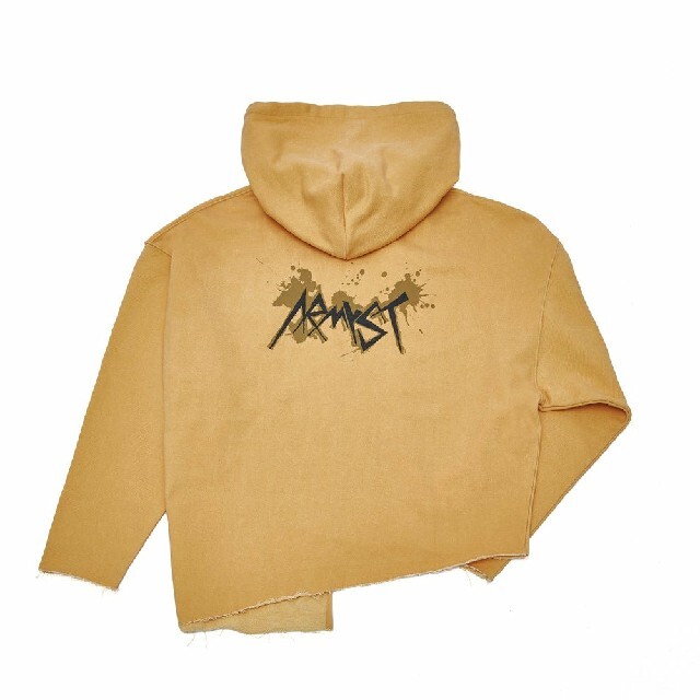 【L】BTS JUNG KOOK グク ZIP-UP HOODY MUSTARD