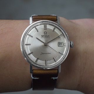 (712) 稼働美品 オメガ シーマスター 38mm 1972年 日差10秒