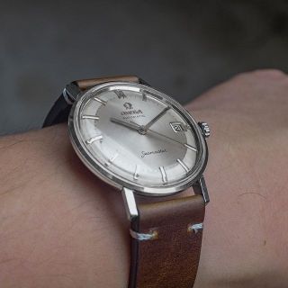 OMEGA - (409) 稼働美品 オメガ シーマスター 自動巻き 日差7秒 1960 ...