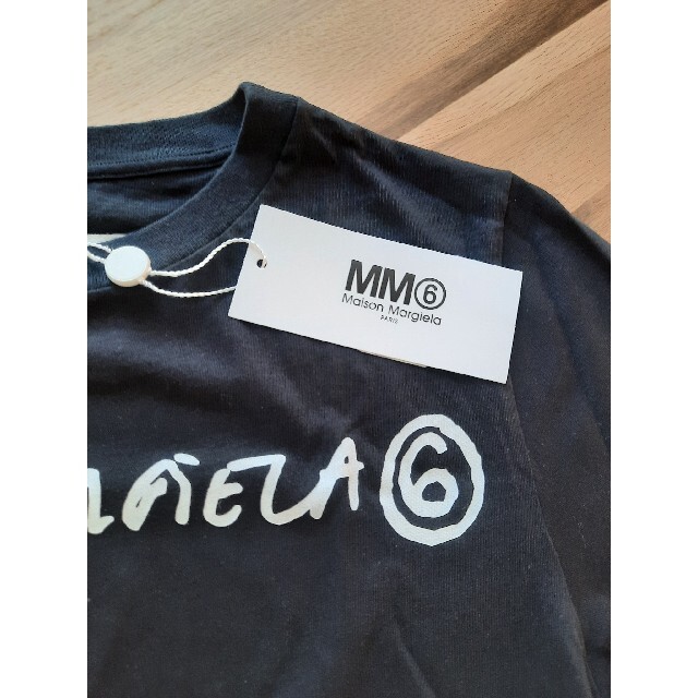 2022SS⭐新品/MM6 メゾンマルジェラ ロゴTシャツ 12Y/S~M