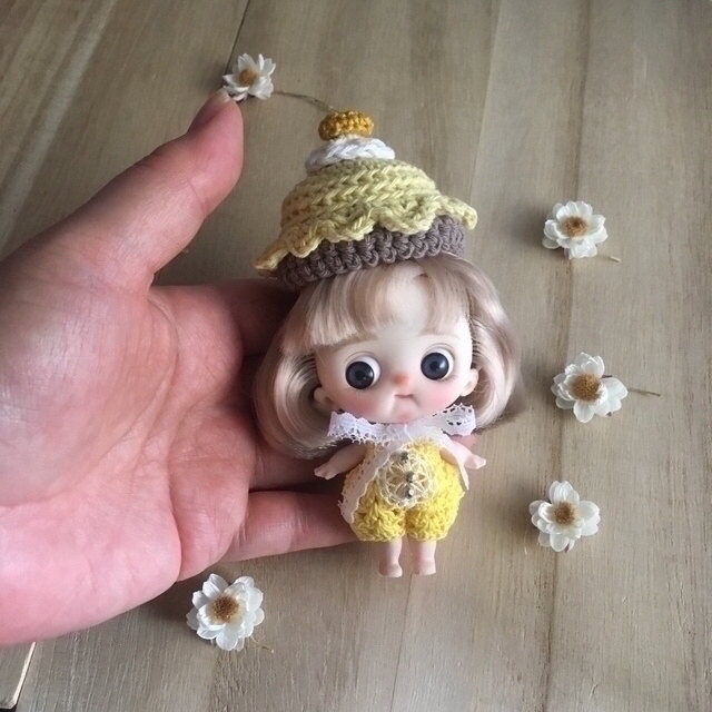 帽子 プチブライス ymy幼体 ミニドール マロンカップケーキ風-www ... 帽子 プチブライス ymy幼体 ミニドール マロンカップケーキ風