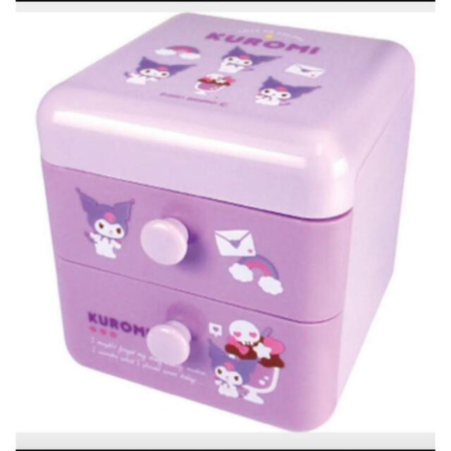 サンリオ - 【Sanrio新品】クロミ 小物入れ2段チェスト 整理 サンリオ - 【Sanrio新品】クロミ 小物入れ2段チェスト 整理