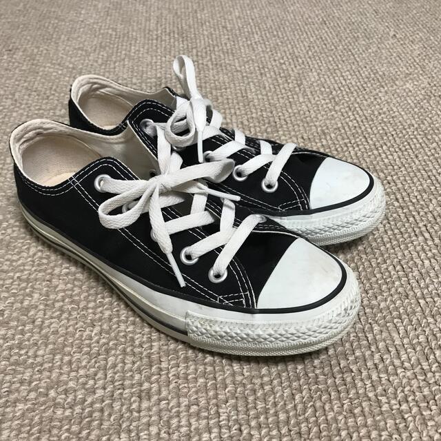 CONVERSE(コンバース)の黒コンバース　22.5cm レディースの靴/シューズ(スニーカー)の商品写真