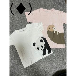 ムジルシリョウヒン(MUJI (無印良品))のお揃い半Tシャツ(Tシャツ/カットソー)