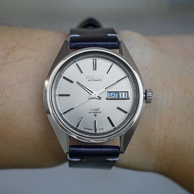 Grand Seiko(グランドセイコー)の(393) 稼働美品 キングセイコー 56KS 自動巻き 日差7秒 1973年 メンズの時計(腕時計(アナログ))の商品写真